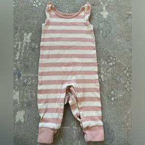 Striped romper